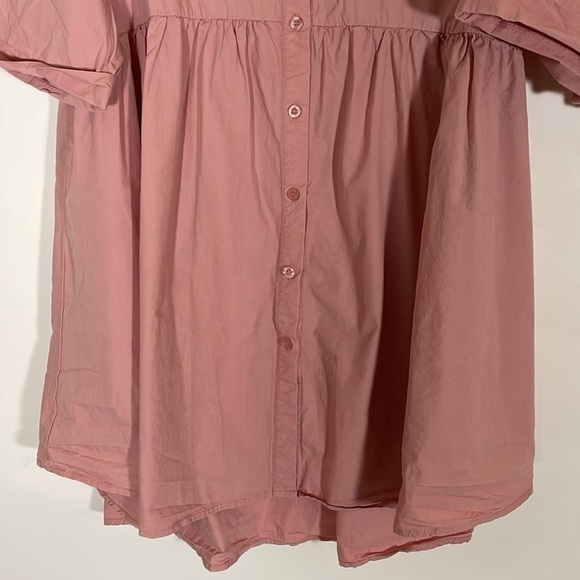 SHEIN Curve VCAY Plus Pink Shirt Dress 2XL #454 - Picture 5 of 11